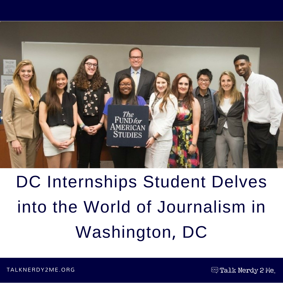 DC Internships Student Delves into the World of Journalism in