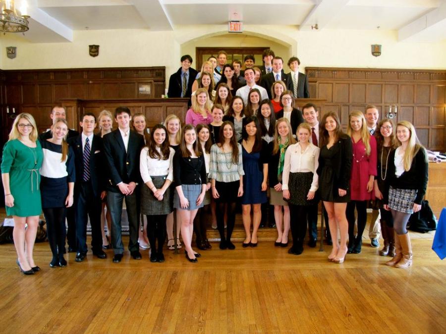 Georgetown University Chapter inducts new members!