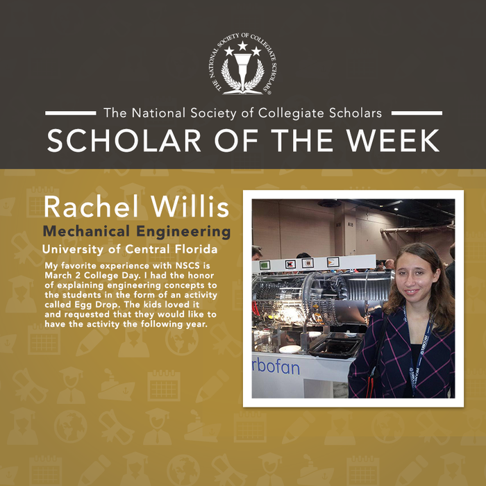 Scholar of the Week: Rachel