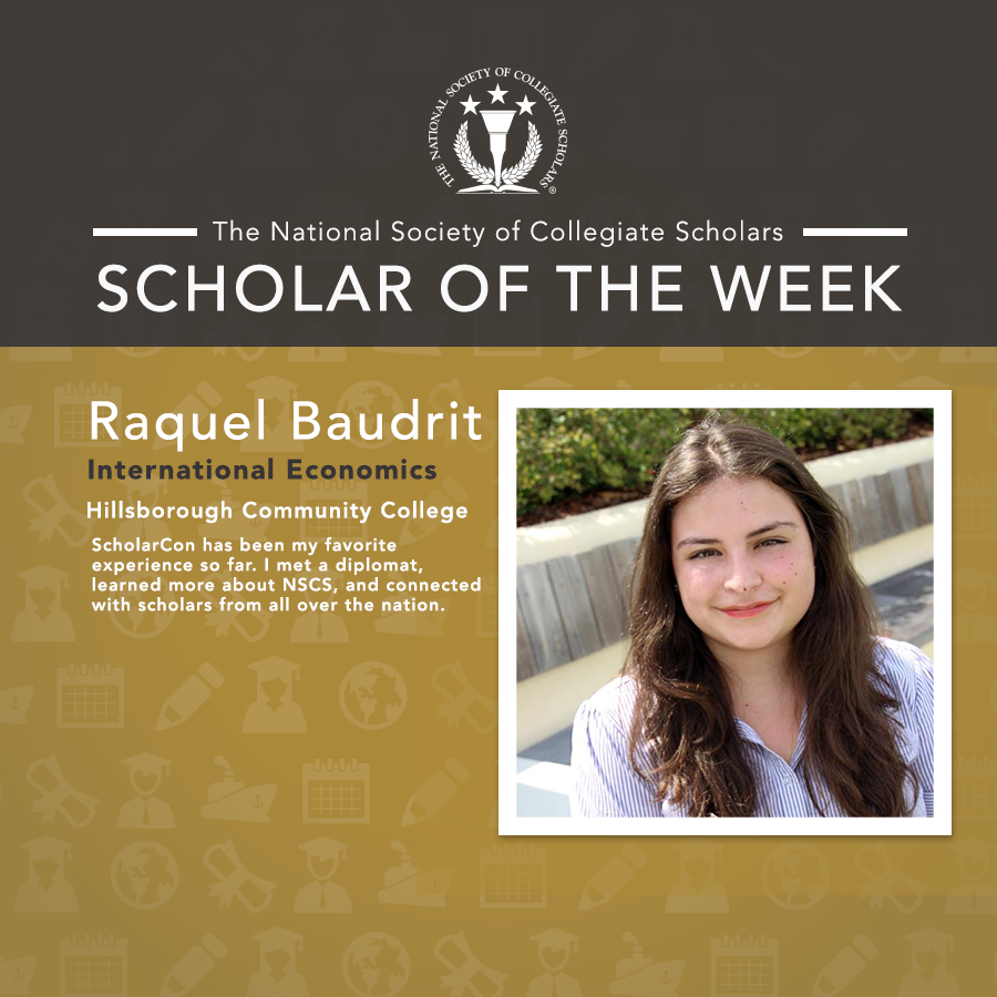 Scholar of the Week: Raquel Baudrit