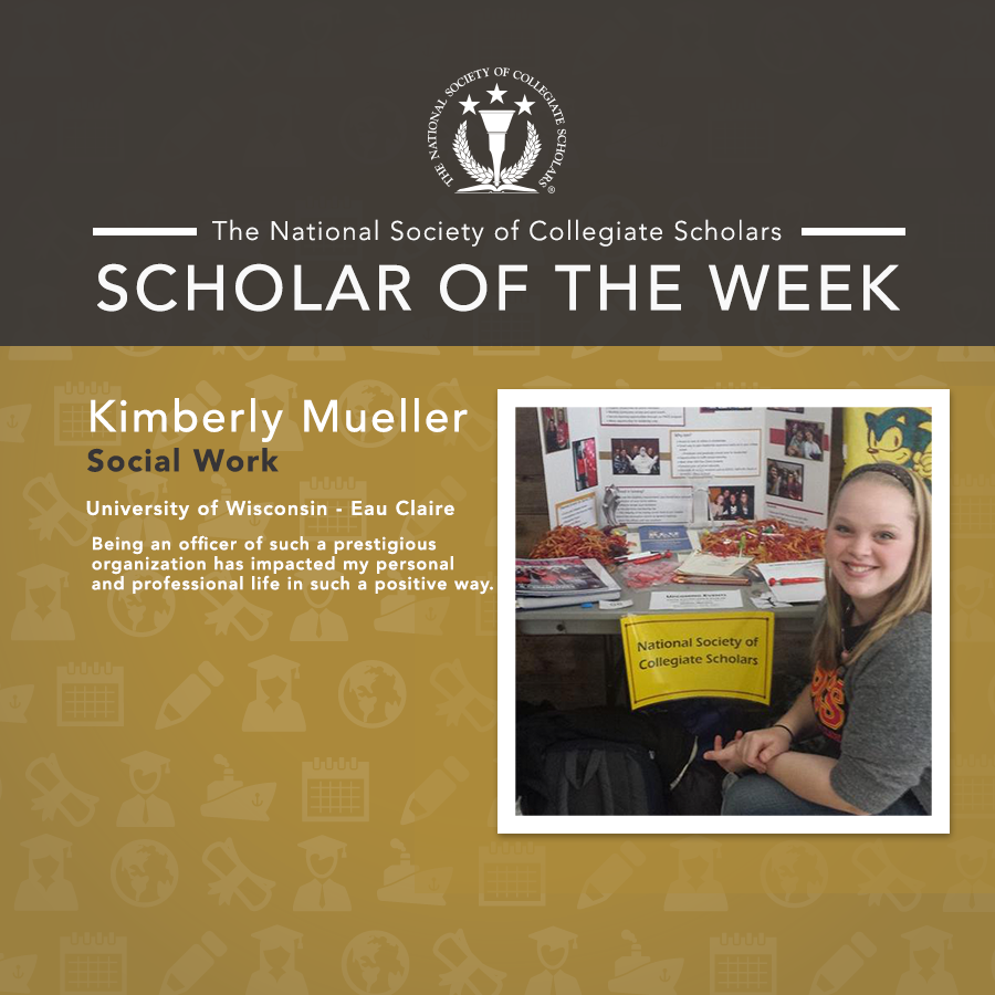Scholar of the Week: Kimberly Mueller
