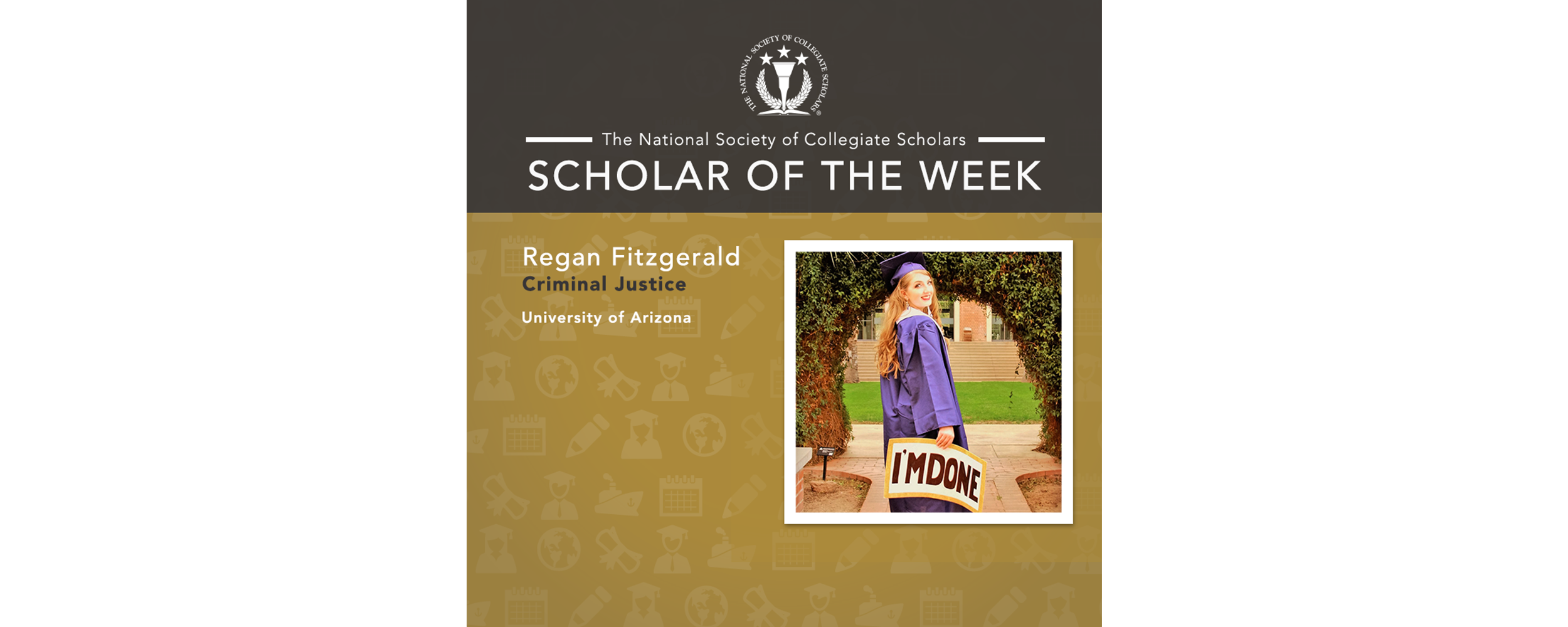 Scholar of the Week: Regan Fitzgerald