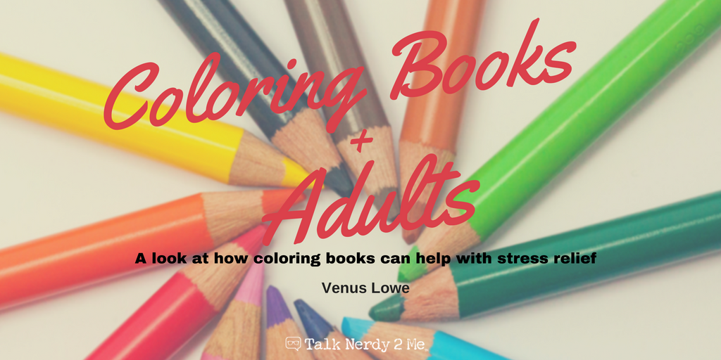 Coloring Books + Adults = Stress Relief?
